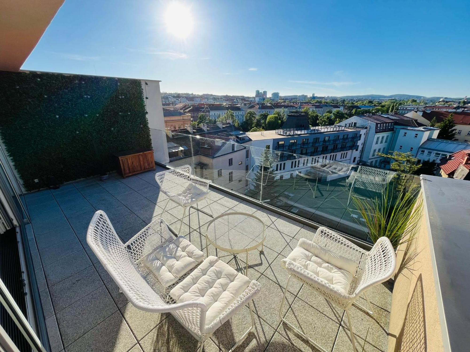 Brno City Center Apartment With Parking And A Big Terrace Extérieur photo